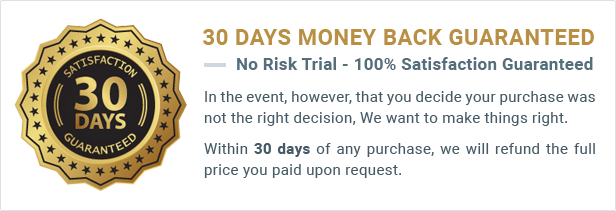30 days money back